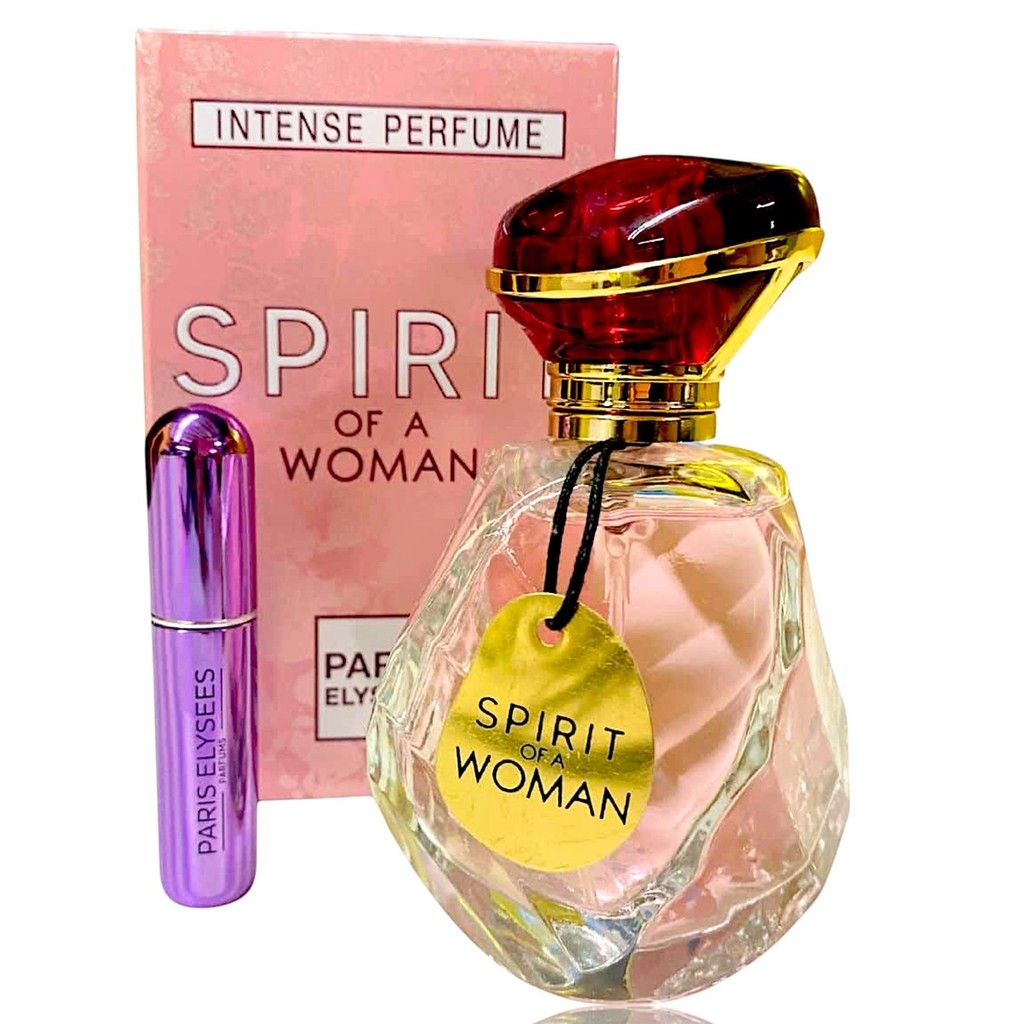 Spirit Of A Woman Paris Elysees Perfume Feminino EDT 100 ml - Perfume Original Paris Elysees