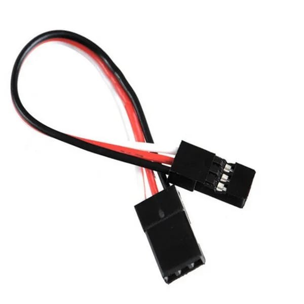 Extensão de Servo 60cm para Aeromodelos Helimodelos Planadores Padrão Futaba