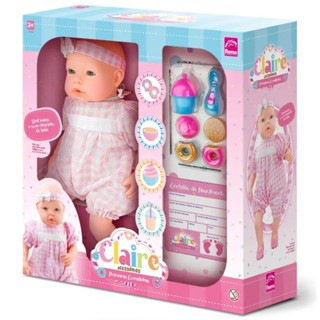 Boneca Claire Primeiras Comidinhas Acessórios 5418 - Roma em Oferta na Shopee
