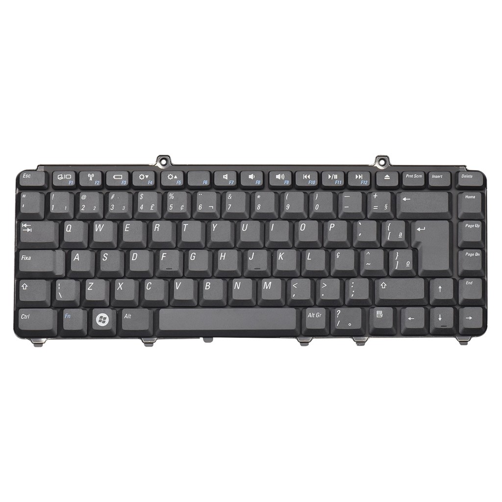Teclado para Notebook Dell Inspiron 1545 | Preto ABNT2 - F2 WI-FI - Computers & Accessories