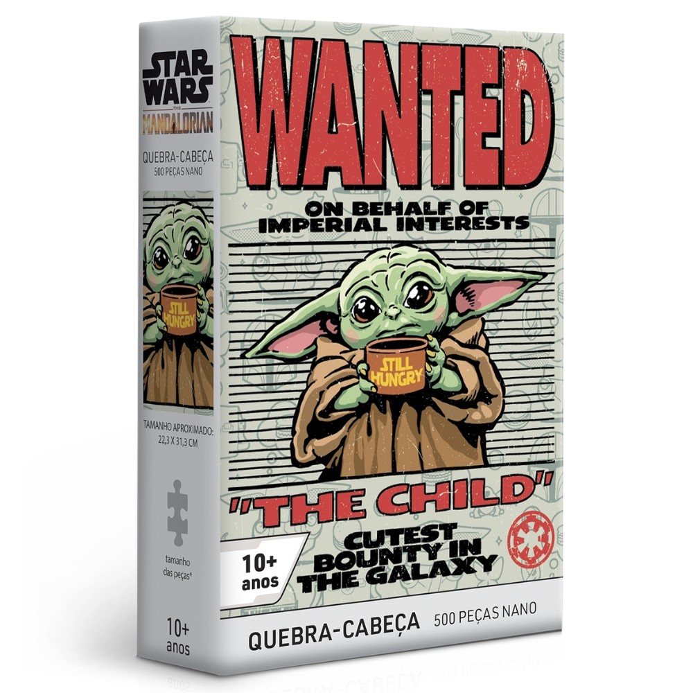 QUEBRA CABEÇA NANO GROGU STAR WARS 500 PEÇAS PEQUENAS TOYSTER PUZZLE THE CHILD BABY YODA MANDALORIAN em Oferta na Shopee
