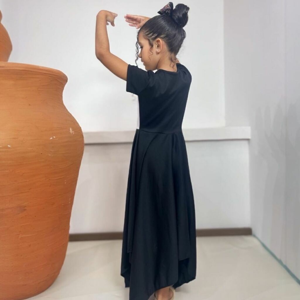 Vestido de Dança Coreografia Infantil LEÃO BRILHO — imagem 2 de 2