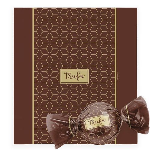 Embalagem Para Trufas e Bombons Star Marrom 14,5x15,5CM 100 Unidades CROMUS em Oferta na Shopee