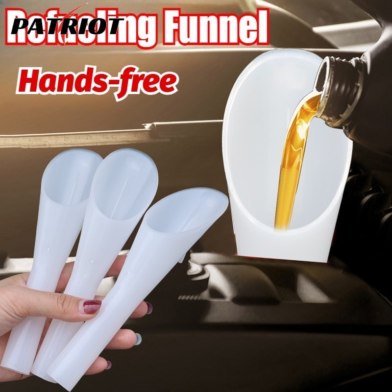 Funil De Combustível Universal Para Carro Com Bico Estendido | Design Durável À Prova De Derramamento De PVC Gás/Óleo , em Oferta na Shopee