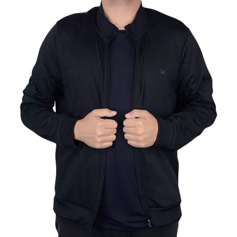 Jaqueta Masculina Ogochi Essencial Preta