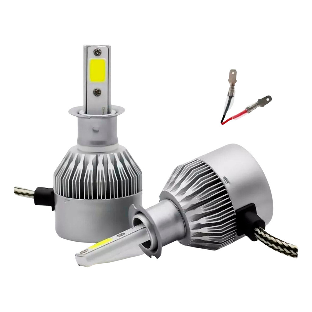 Kit Super LED C6 Mini H1 Potência Brilho com Tecnologia Avançada Iluminação 6000K 12V/24V 30WAutovex em Oferta na Shopee