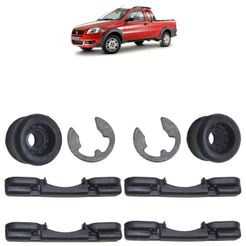 Kit Deslize Calço Reparo Banco Strada 1996 1997 1998 1999 2000 2001 2002 2003 2004 A 2015 8 Peças