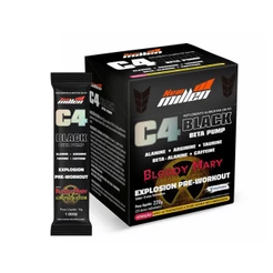 C4 Black Beta Pump Cx C/22 Sachês - New Millen