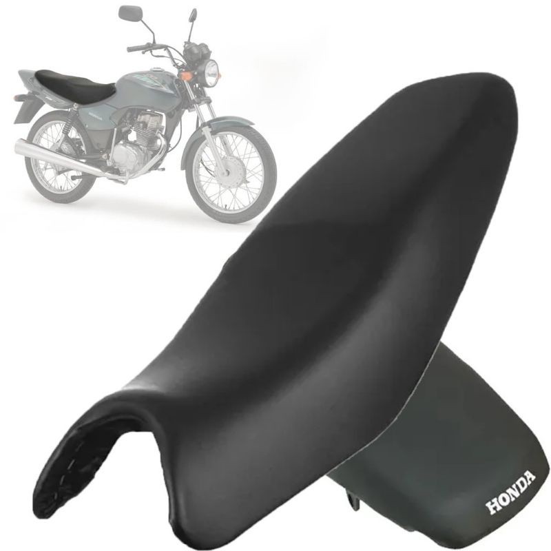 Capa Assento Banco Preta Cg 125 Titan Fan 125 2000 Ate 2008 em Oferta na Shopee