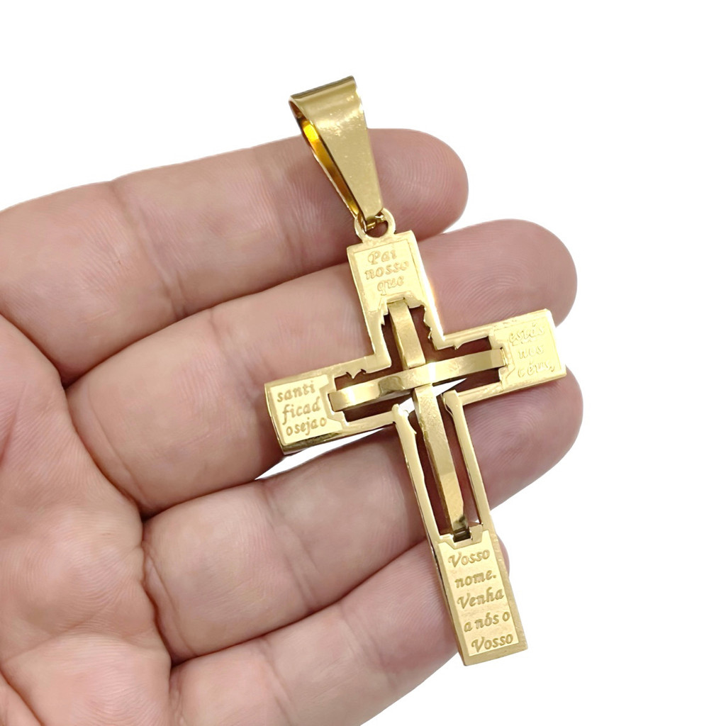 Corrente Crucifixo Grande: Onde Comprar | BuscaProdutos