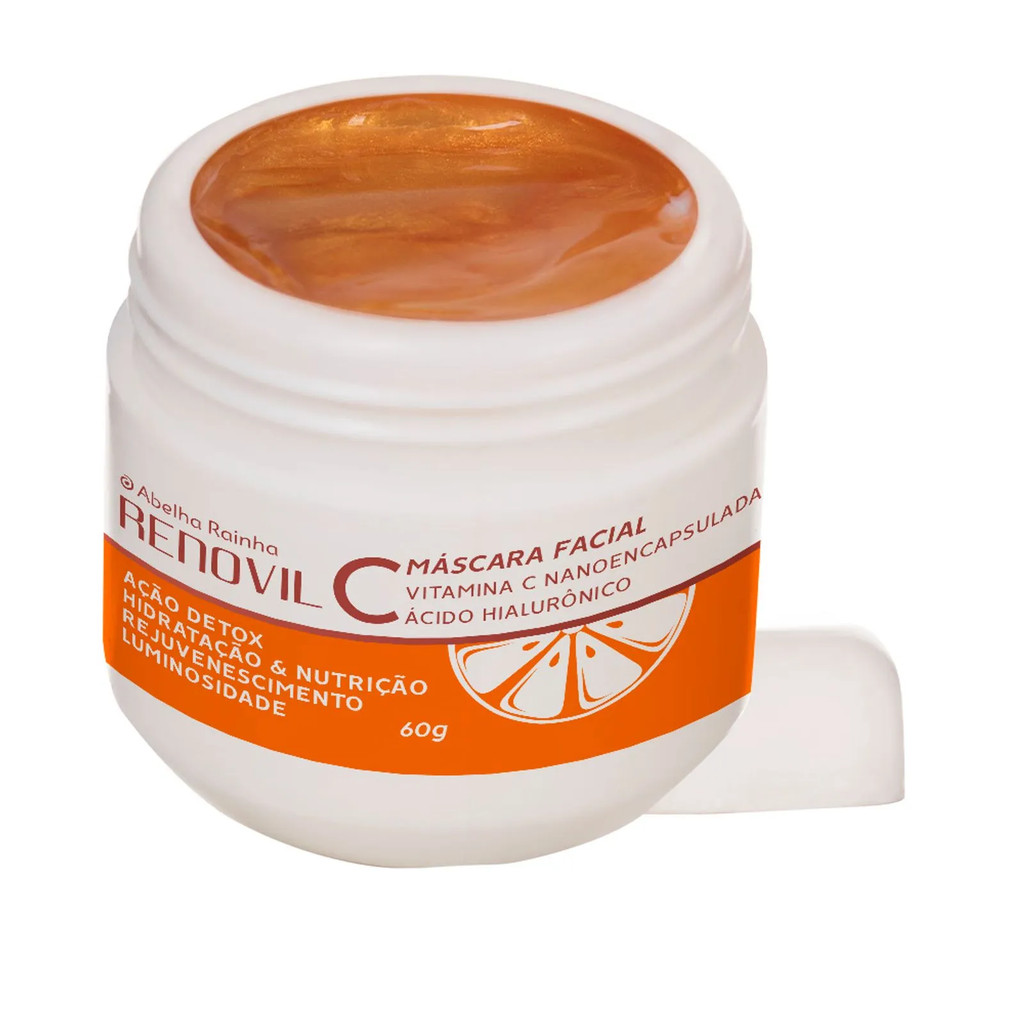 Abelha Rainha Máscara Facial Peel Off Vitamina C e Ácido Hialurônico - 60g