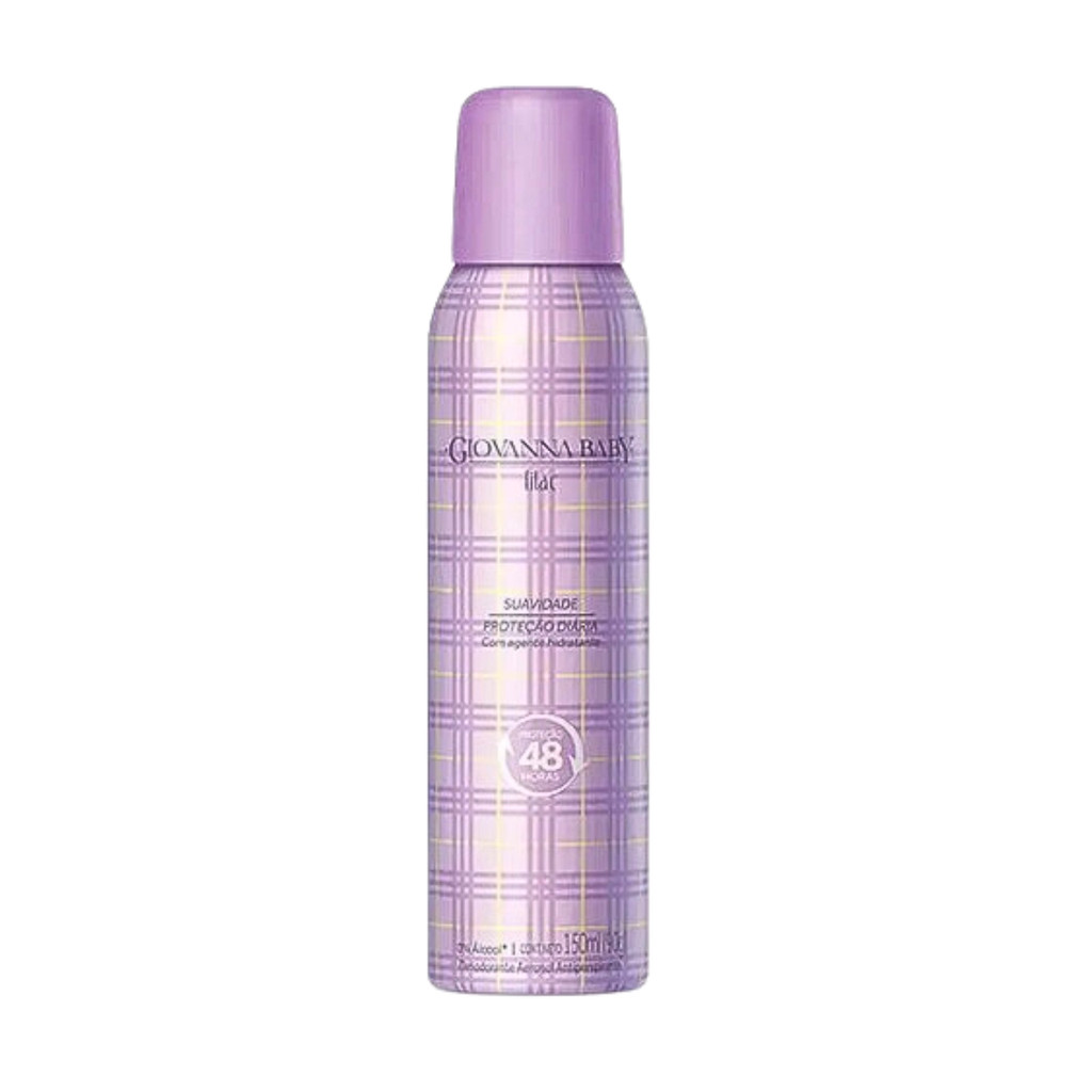 Desodorante Giovanna Baby Lilac Aerosol 48h 150ml