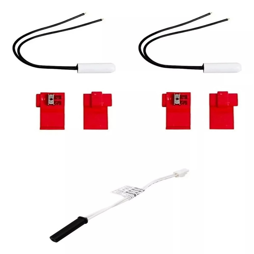 Sensor Temperatura Geladeira Consul + Fusivel Termico Kit BRM40 BRM41