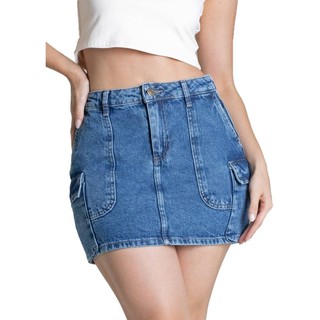 Saia Jeans Sawary - 278354 em Oferta na Shopee