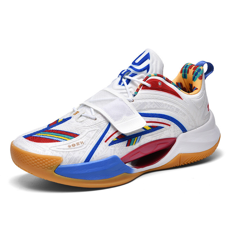 Tênis de basquete masculino feminino resistente ao desgaste absorção de choque tênis esportivos tênis de vôlei