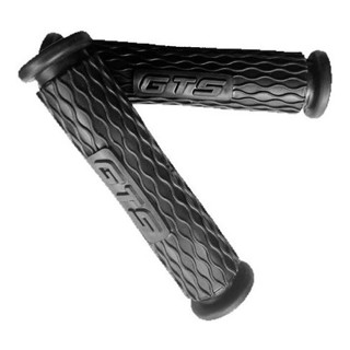 Manopla Punho Gts Preta Borracha Bike Bicicleta Confortavel em Oferta na Shopee