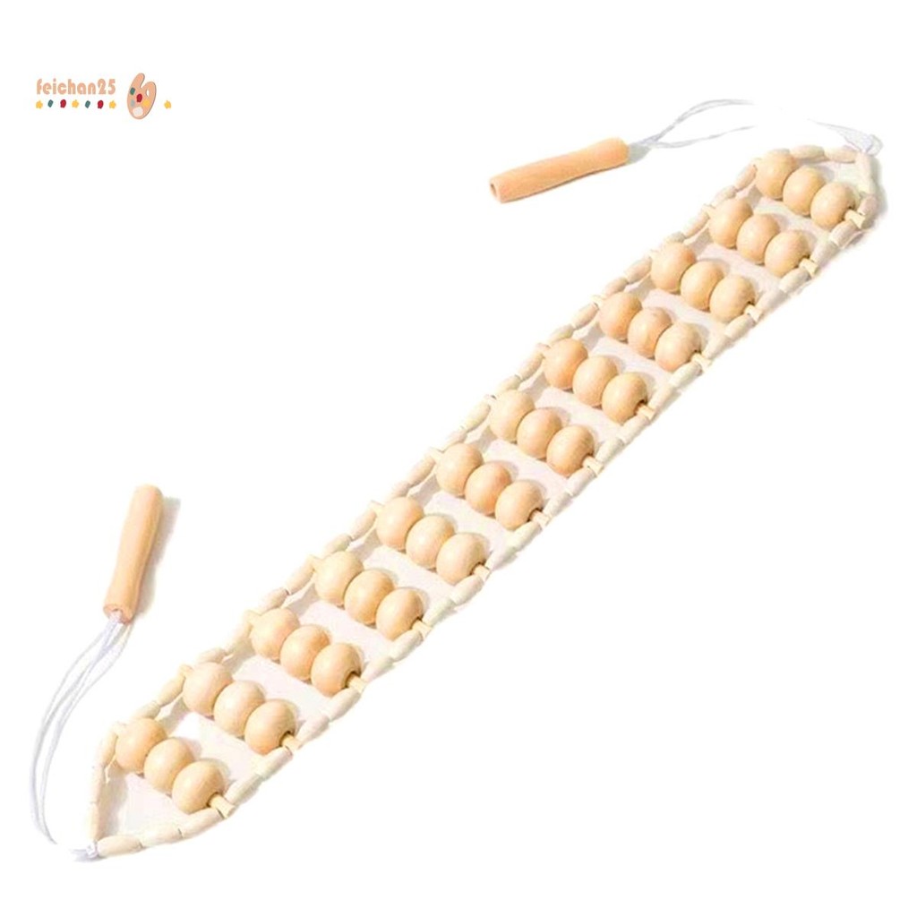 Massageador De Costas Com Corda-Ferramenta Massageadora De 47.2 Polegadas Para , Pescoço , Pernas , Cintura , Rolo De Ma