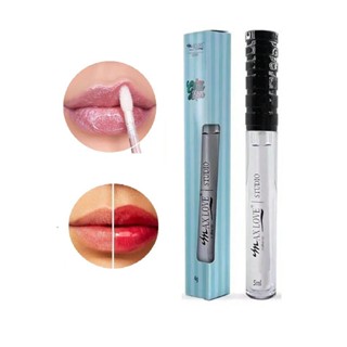 Batom Gloss Latex Cor 07 Incolor - Max love em Oferta na Shopee