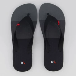 Chinelo Reserva Trancoso Preto e Cinza Escuro