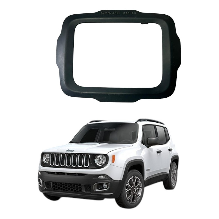 Moldura Multimidia Central Jeep Renegade Flex Original