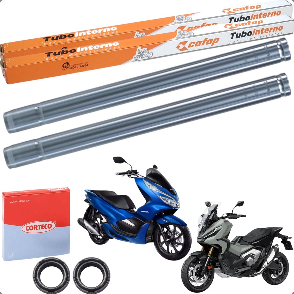 Kit Tubo Interno Bengala Cofap + Retentores Honda ADV PCX 150 2019 a 2026