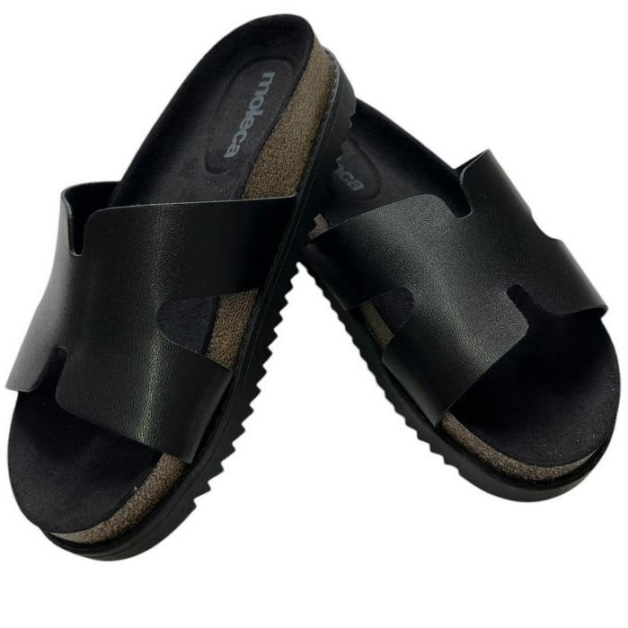 Sandália Feminina Papete Moleca Birken Tratorada Flatform Original — imagem 2 de 2
