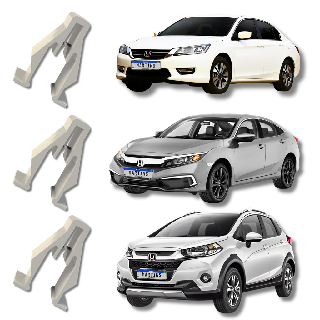 KIT 20 GRAMPO V BCO MMIDIA/P.INSTR CIVIC/CRV/FIT/HRV/CAREN CBR/PCX