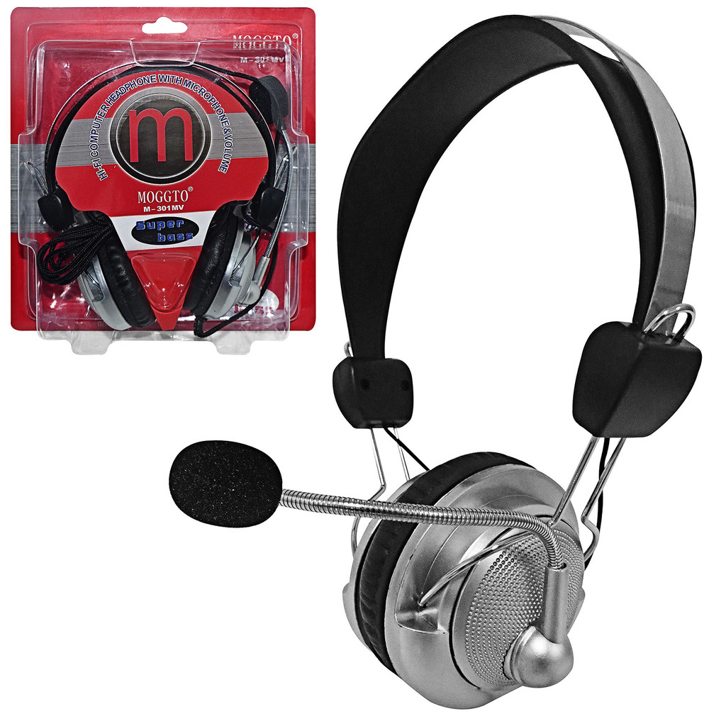 Fone De Ouvido M-301 MV Gamer Headset Super Bass Com Microfone, em Oferta na Shopee