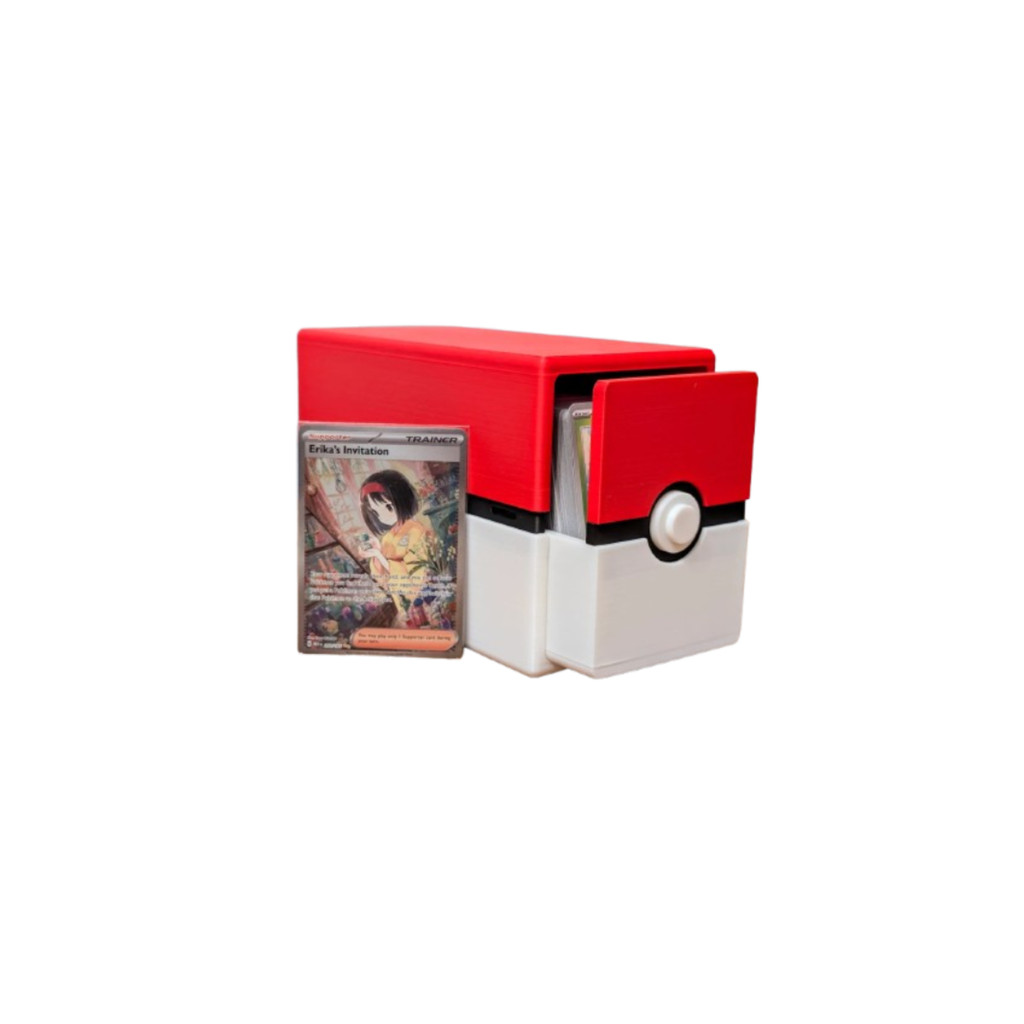 Porta Cartas Card Cartão Cofre Case Pokémon Pokébola 3d