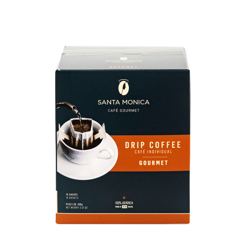 Drip Coffee Especial 82 pontos 100g  - Café Santa Monica - Food & Beverages