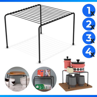 Prateleiras Divisora Organizadores de Armário Cozinha Aramado Individuais - FLEX em Oferta na Shopee