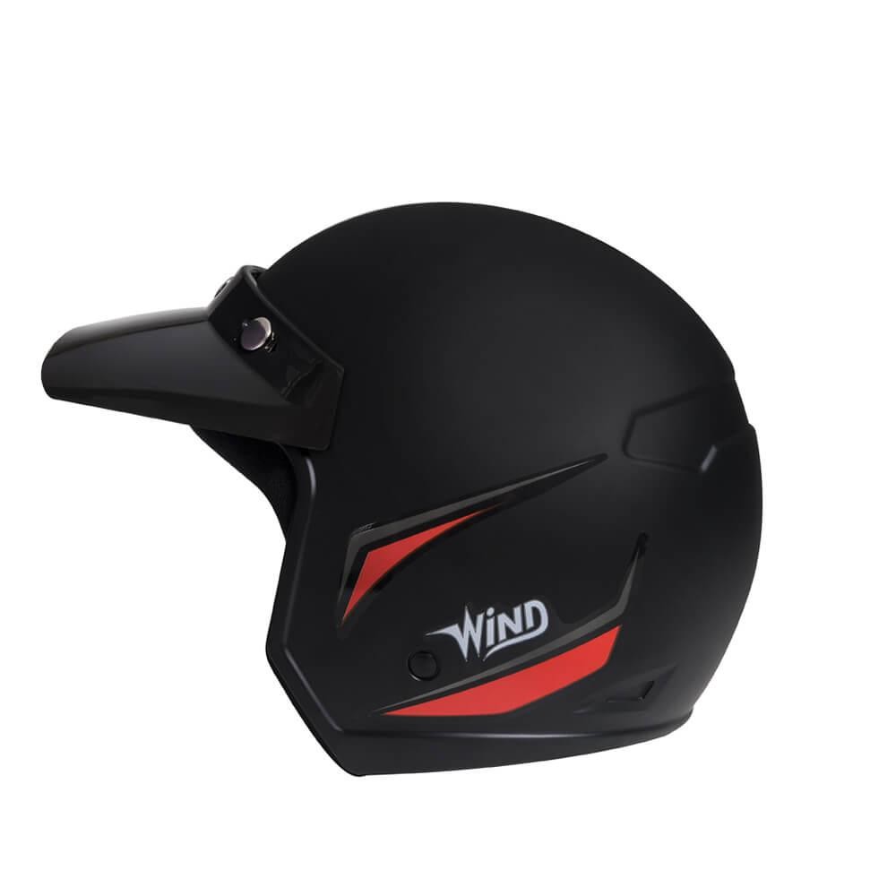 Capacete Taurus 10021857 Preto Fosco-Vermelho Tamanho 58 em Oferta na Shopee