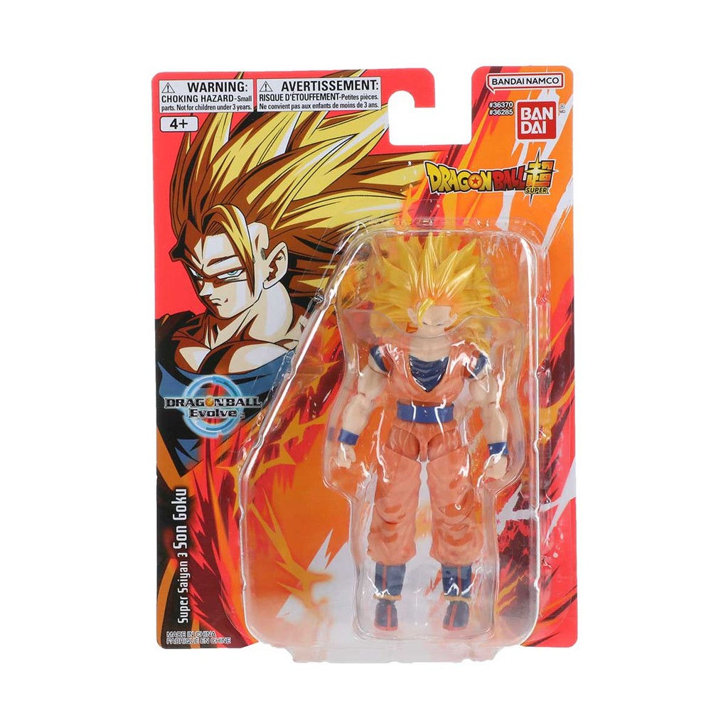 Dragon Ball - Boneco Goku Super Saiyajin 3 Articulado 12Cm em Oferta na Shopee