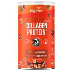 Grass Fed Balance Collagen Protein® 28g Proteína | Colágeno Pepcol®| Chocolate Avelã | 560g Bigens