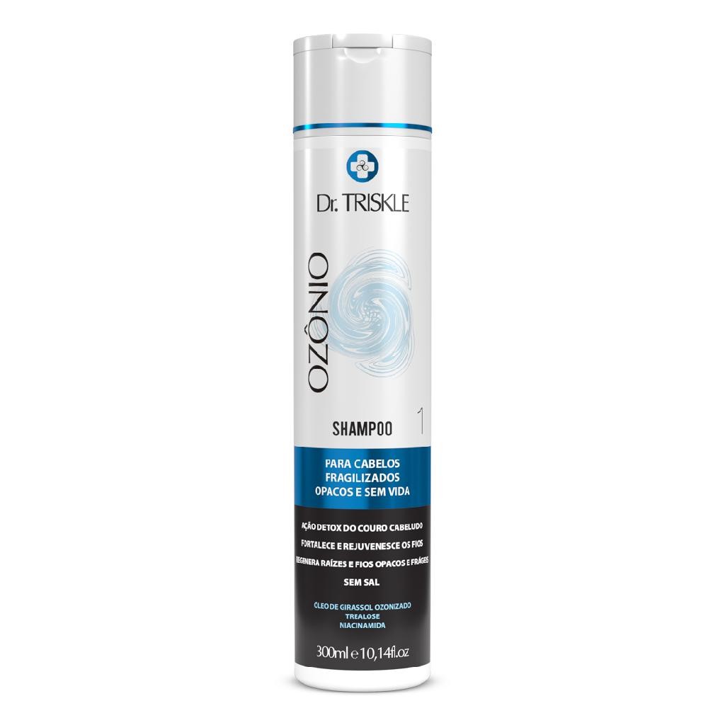 Dr. Triskle Shampoo Ozônio Detox Tratamento Fortalecimento Reparação 300ml