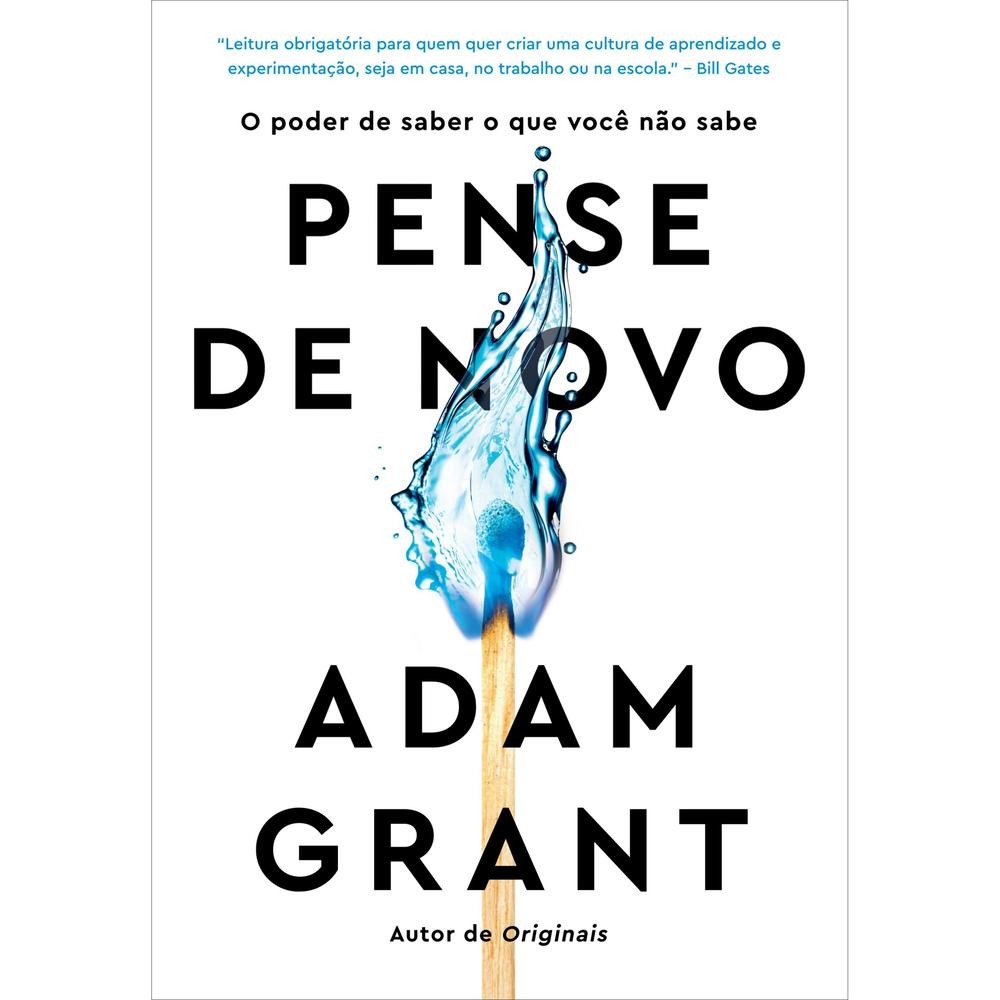 Pense de novo -LIVRARIA LEITURA RIO SUL-🕒💛📚