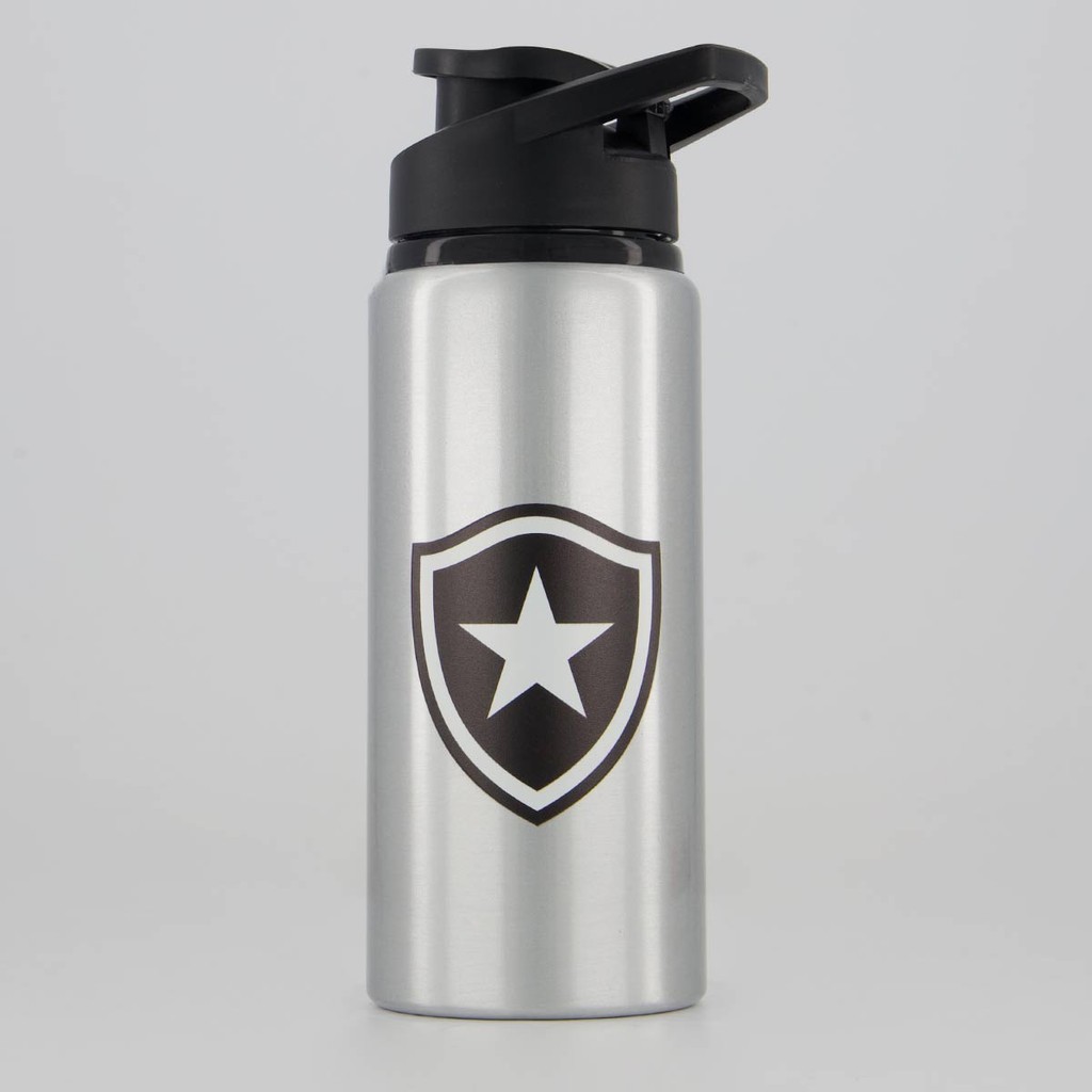 Squeeze Botafogo Alumínio Prata em Oferta na Shopee