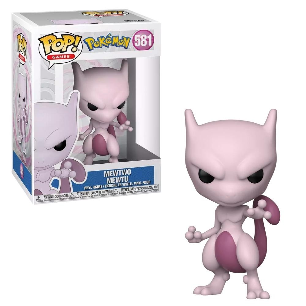 Boneco Funko Pop! Pokémon- Mewtwo (EMEA) - Hobbies & Collections