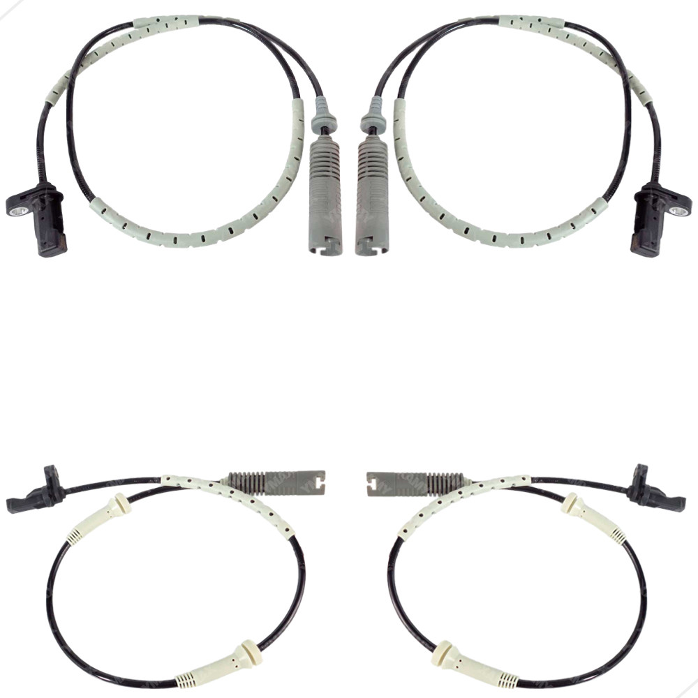 Kit Sensor Abs Bmw Serie - Rodas Dianteiras e Traseiras - 4 Unidades (kt04ymx60424) Bmw 120 2005 a 2012 72479