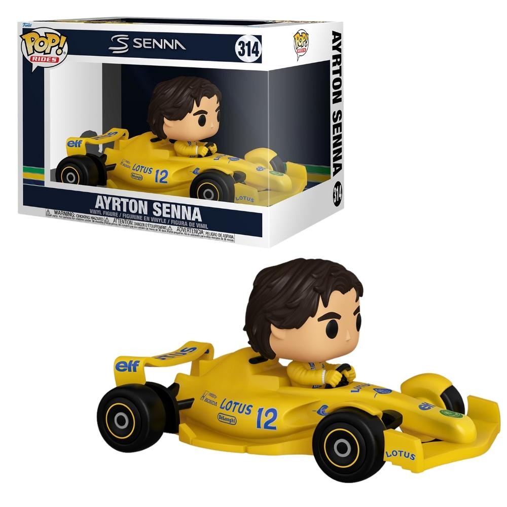 Boneco Funko Pop! Rides Deluxe Lotus - Ayrton Senna em Oferta na Shopee