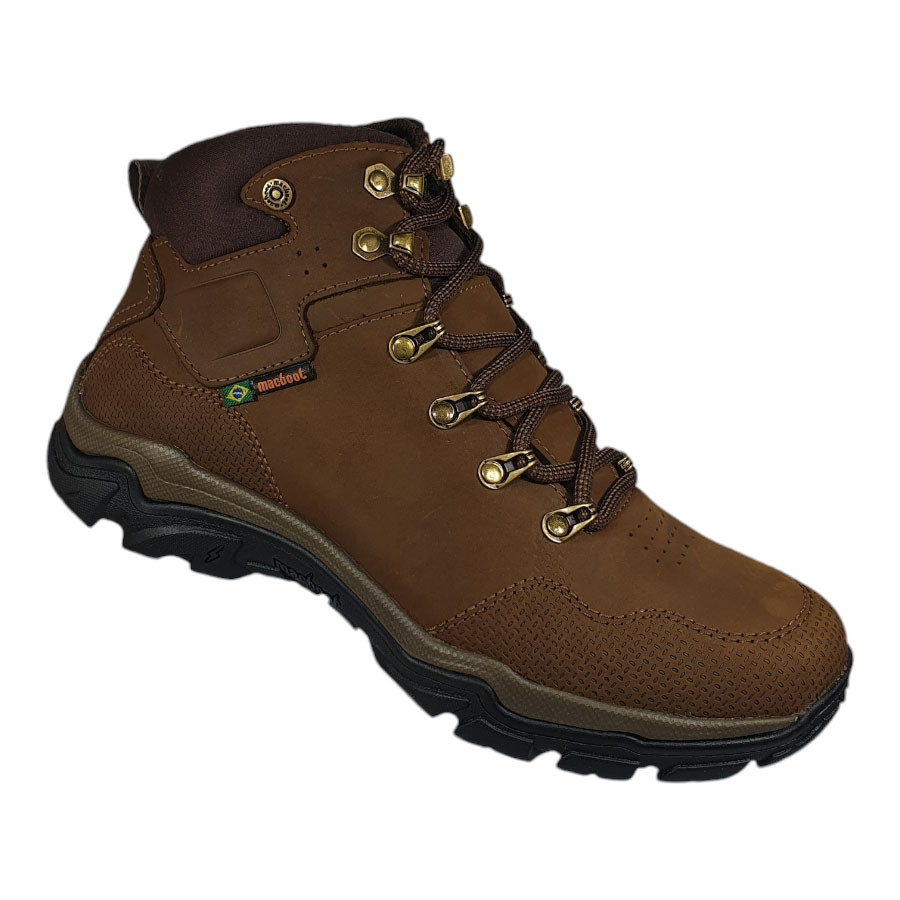 Bota Masculina Macboot Boituva 02 Confortável em Oferta na Shopee