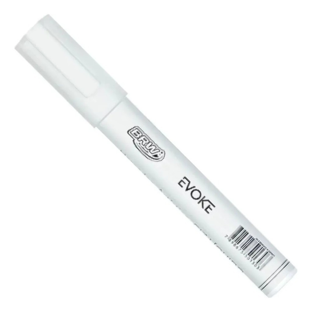 Giz Liquido Branco Artistico Evoke 6mm 1 Unidade Original