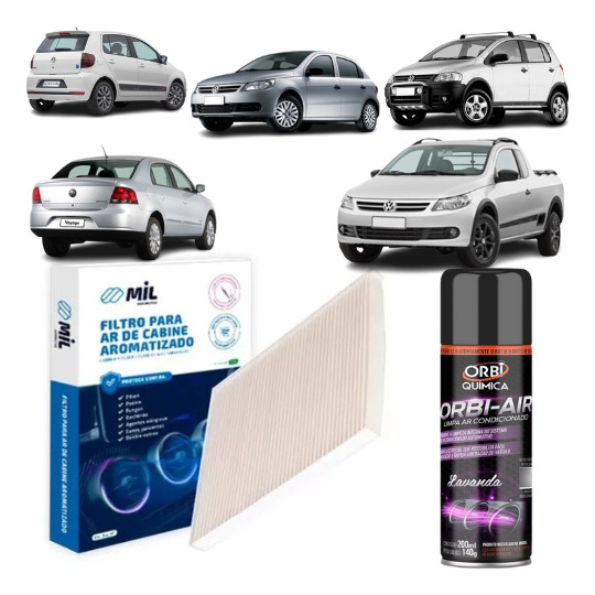 Kit Filtro Ar + Higienizador Fox 2003 A 2014 em Oferta na Shopee