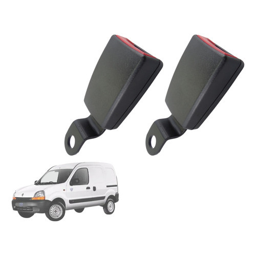 Kit 2 Fecho Trava Fêmea Cinto Segurança Universal Renault Kangoo