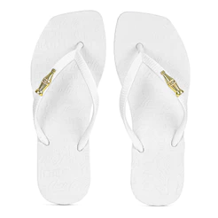 Chinelo Coca Cola Square Sandal II Branco - Feminino