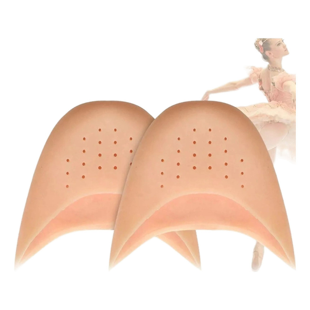 Ponteira De Silicone Gel Para Sapatilha Ponta Ballet Bailarinas Sili Alta Qualidade Macio e Elastico