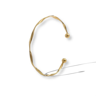 Pulseira Bracelete Dourado Ajustavel Bola Aço Inox Regulável em Oferta na Shopee