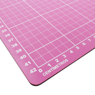 Base De Corte Rosa 60x45cm Dupla Face Scrapbook em Oferta na Shopee