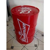 Kit Adesivo Tambor 200L Budweiser Adesivo Barril Budweiser Barrica Barril