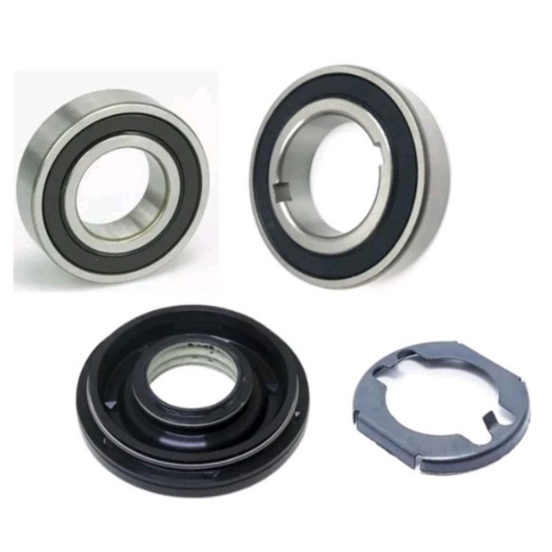 Kit Para Máquina Electrolux Rolamento 6205, Rolamento 6006 Chavetado, Trava do Rolamento e Retentor do Tanque
